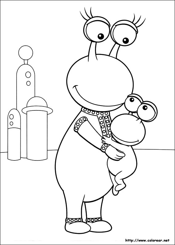 Backyardigans Coloring Page My XXX Hot Girl