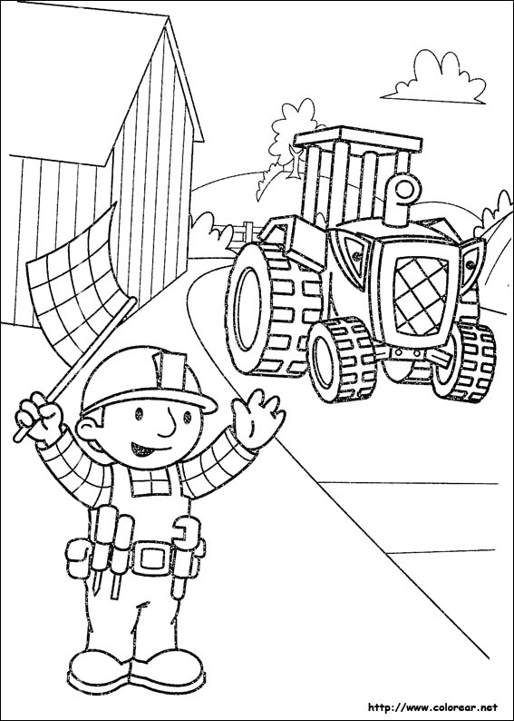 DIBIJOS PARA COLOREAR DE BOB EL CONSTRUCTOR dibijos para colorear de bob el constructor: