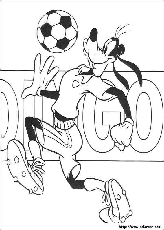 Dibujos Para Colorear De Goofy