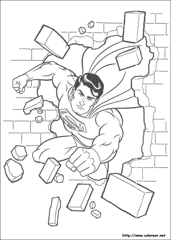 Featured image of post Superman Para Imprimir Y Colorear Superman es un superh roe ficticio que apareci por primera vez en los c mics estadounidenses publicados por dc comics