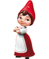 Gnomeo y Julieta para colorear