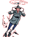 Inspector Gadget para colorear