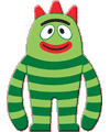 Yo Gabba Gabba para colorear