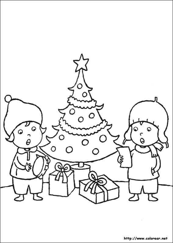 Dibujos para colorear de Navidad