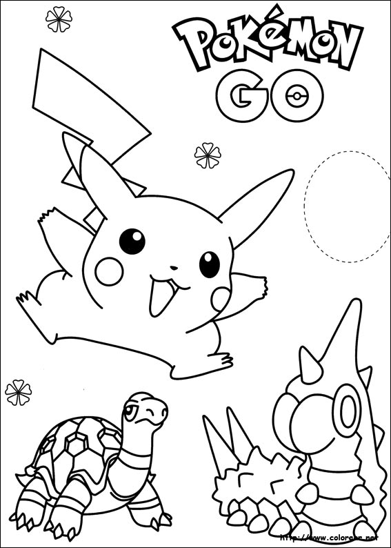 Dibujos de Pokemon para colorear en