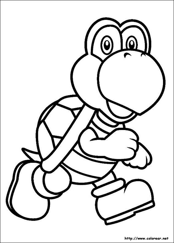 Download Cat Mario Coloring Coloring Pages