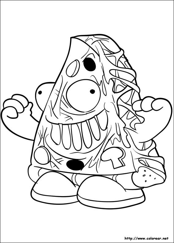 Grocery Gang Coloring Pages Coloring Pages