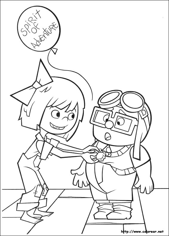 house from up coloring pages - photo #10