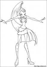 Dibujos de Winx Club para colorear en 